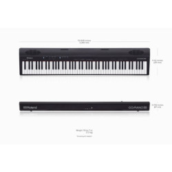ROLAND HP702CH CHARCOAL BLACK