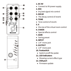 MOOER R7 - Reverb